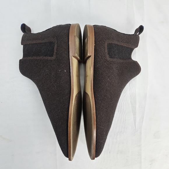 Rothy’s Merino Wool Ankle Boots | Coco Brown Size 10 Sustainable Comfort - Picture 7 of 16